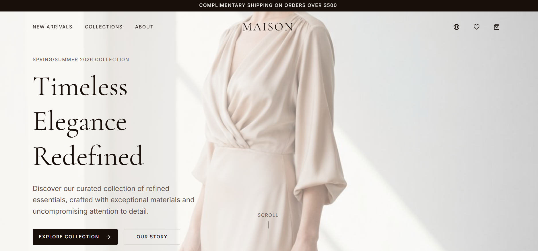 Fashion E-commerce Website preview